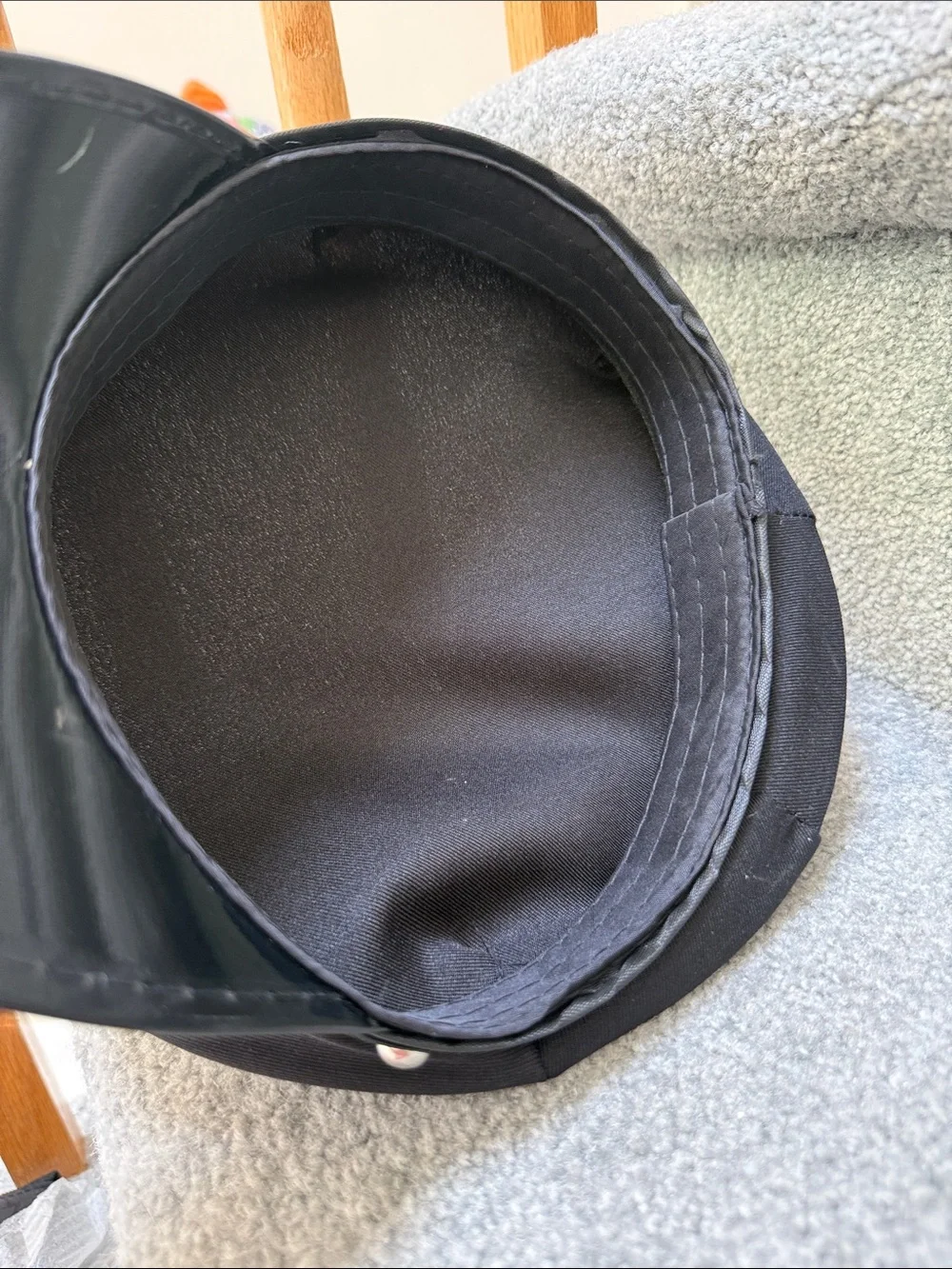Halloween Police-Style Cap with Badge